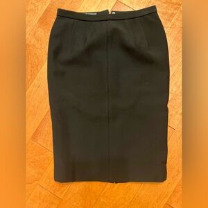 Dolce & Gabbana Classic Black Pencil Skirt